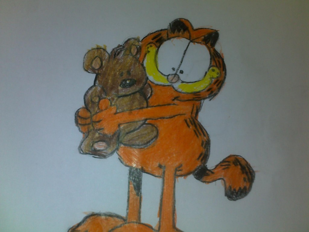 Garfield com Pofy